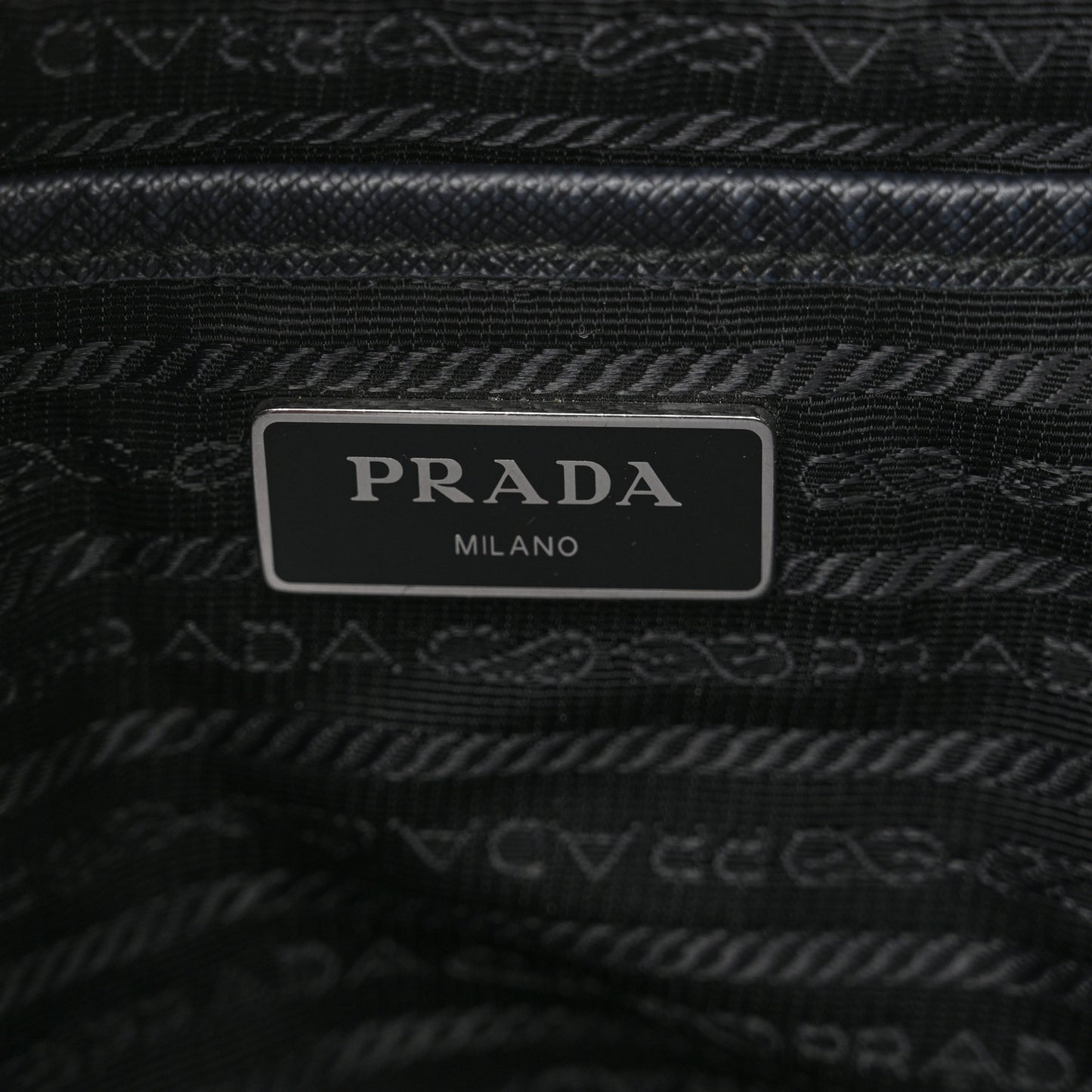 Nylon Vela Medium Backpack Black