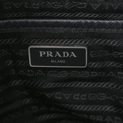 Prada Nylon Vela Medium Backpack Black 6 of 11