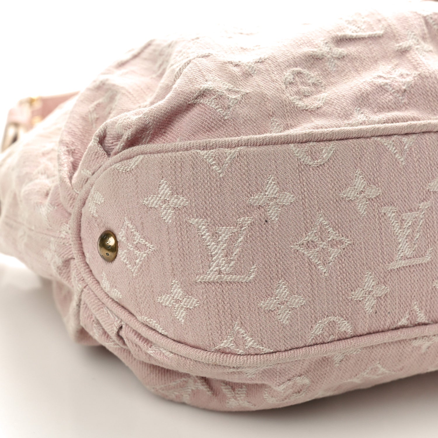 Louis Vuitton Monogram Denim Slightly Rose 8 of 12