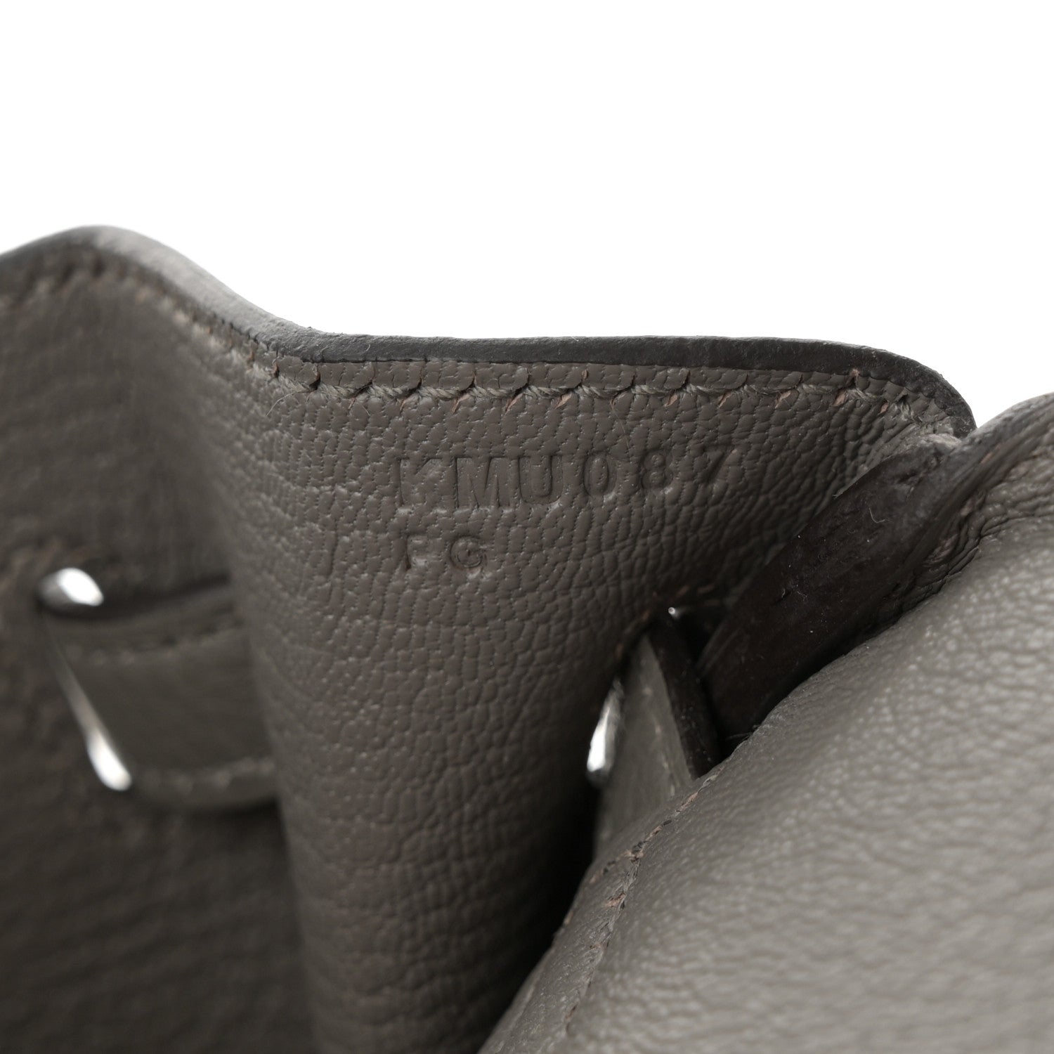 Hermes Togo Birkin 25 Gris Meyer 7 of 13