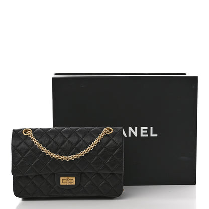 Chanel Aged Calfskin Quilted 2.55 Reissue 225 Flap Black 11 of 11