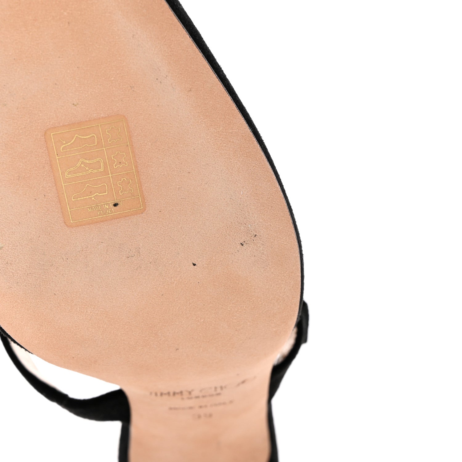 Jimmy Choo Suede Crystal Marta 90 Mules 39 Black 9 of 12