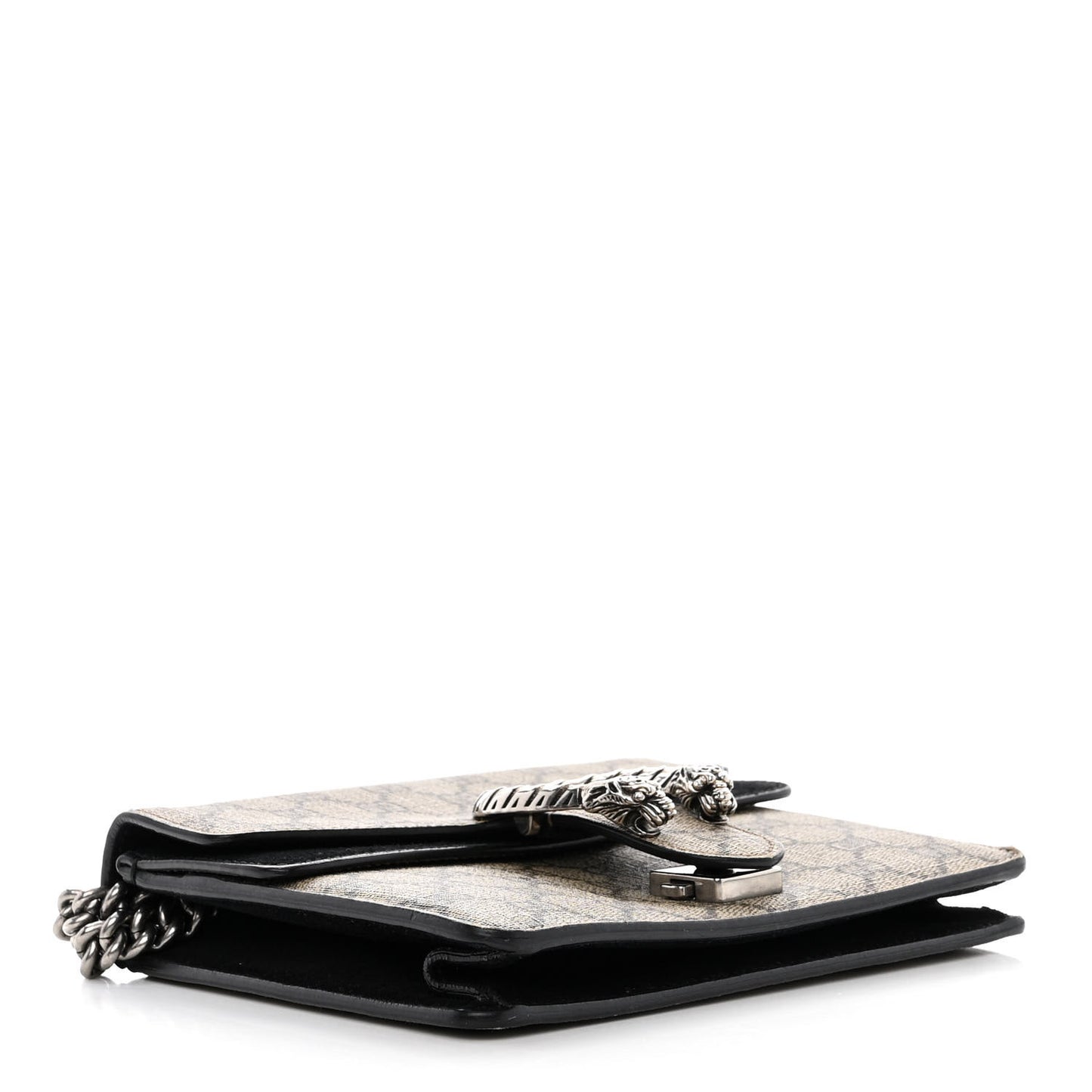 GG Supreme Monogram Mini Dionysus Shoulder Bag Black