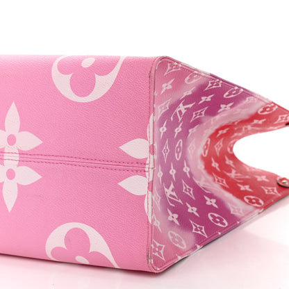 Louis Vuitton Monogram Escale Onthego GM Rouge 11 of 12