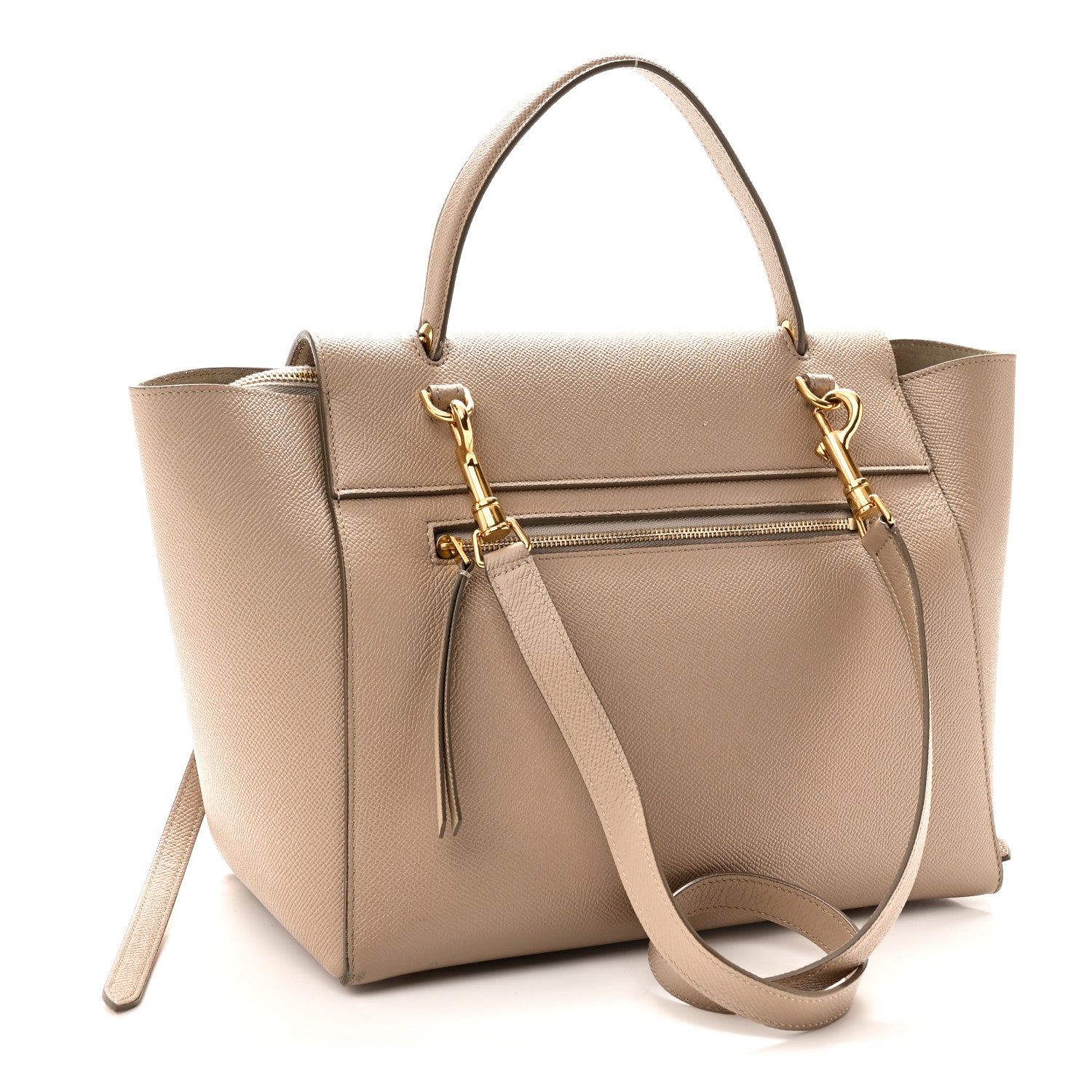 Celine Grained Calfskin Mini Belt Bag Light Taupe 3 of 10