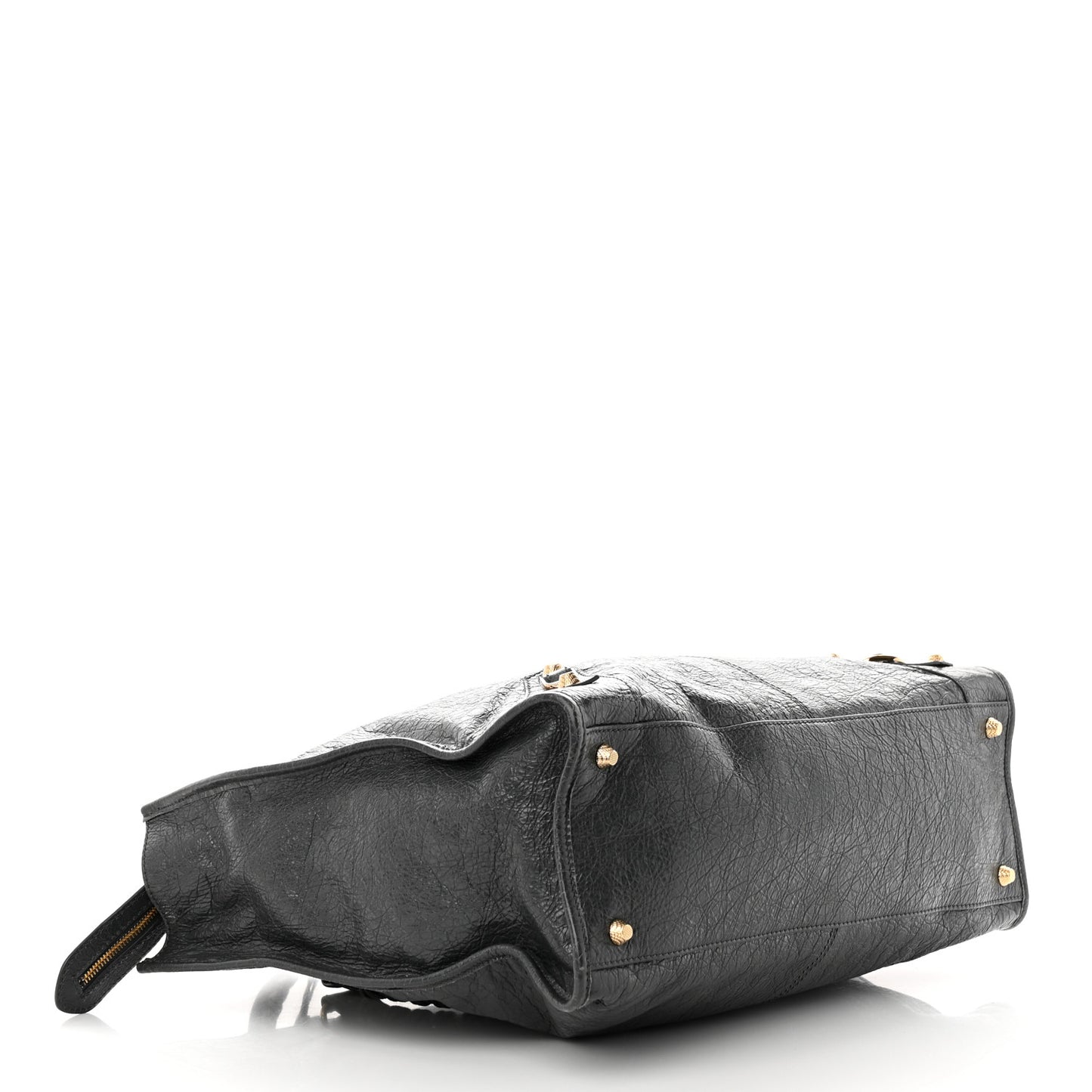 Agneau Giant 12 Gold Hardware Monday Gris Fossile
