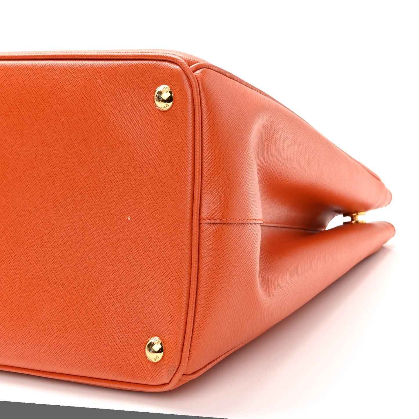 Saffiano Lux Large Tote Papaya