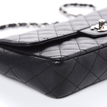 Chanel Caviar Quilted East West Flap Black 8 of 9