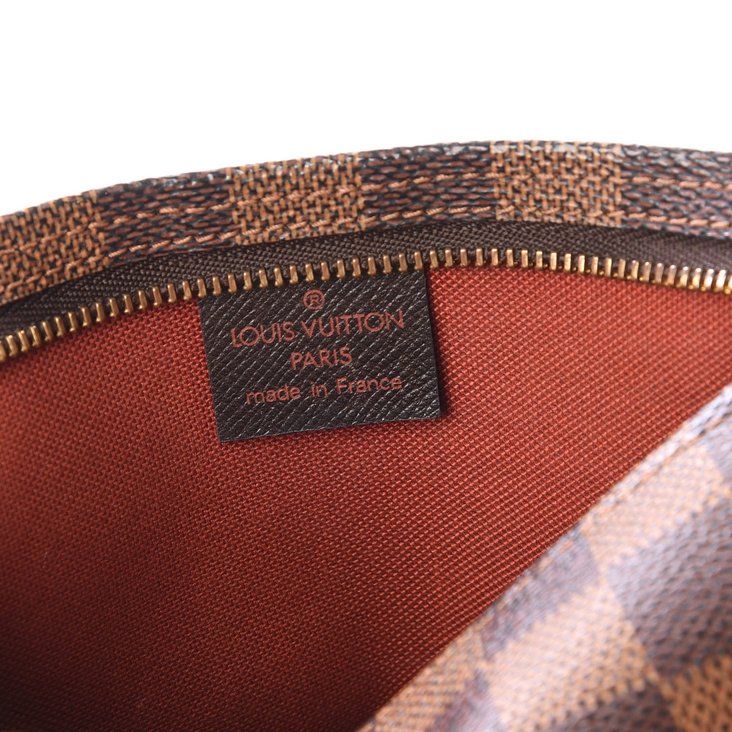Louis Vuitton Damier Ebene Trousse Make Up Bag Pochette 7 of 8