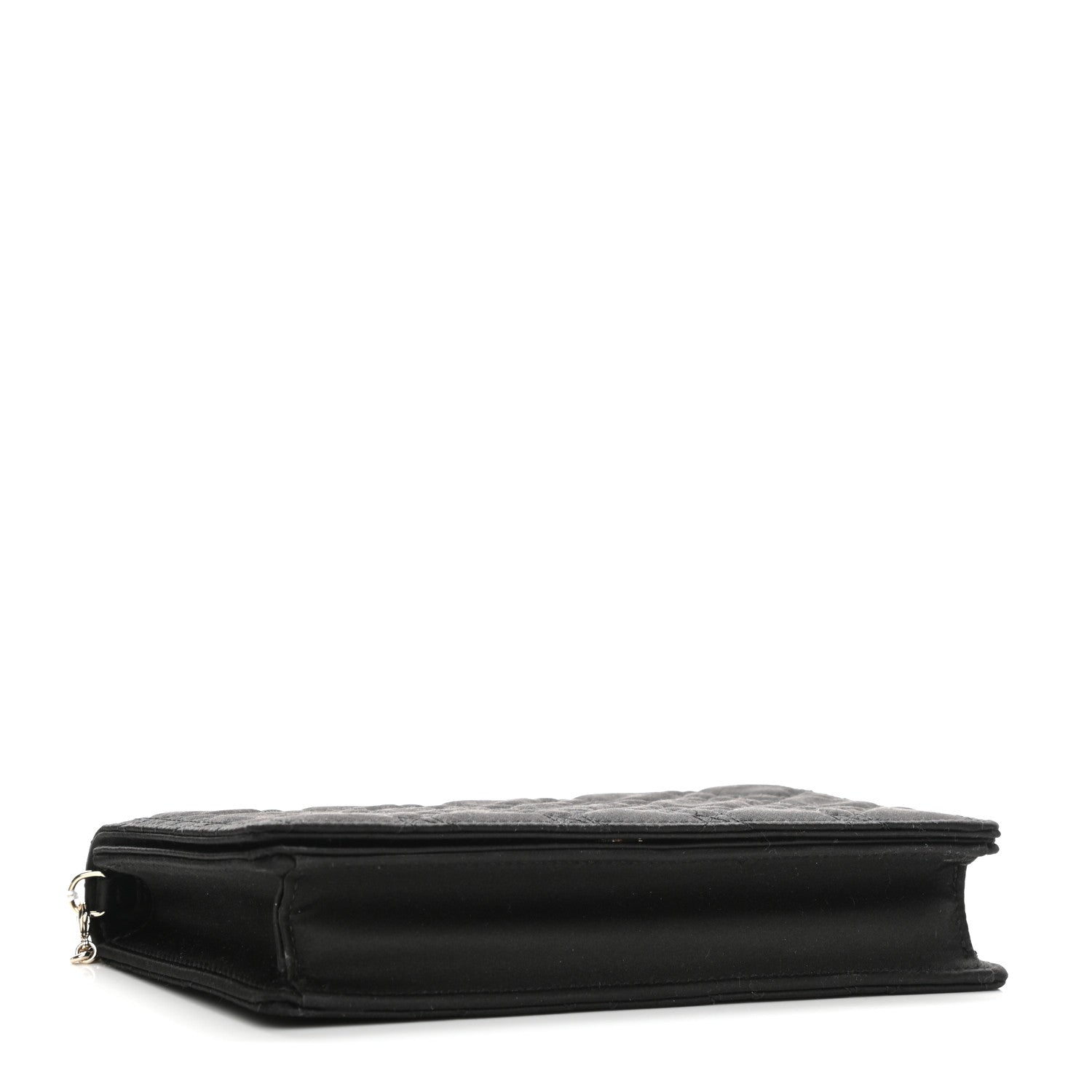 Christian Dior Satin Cannage Lady Dior Convertible Clutch Black 5 of 8