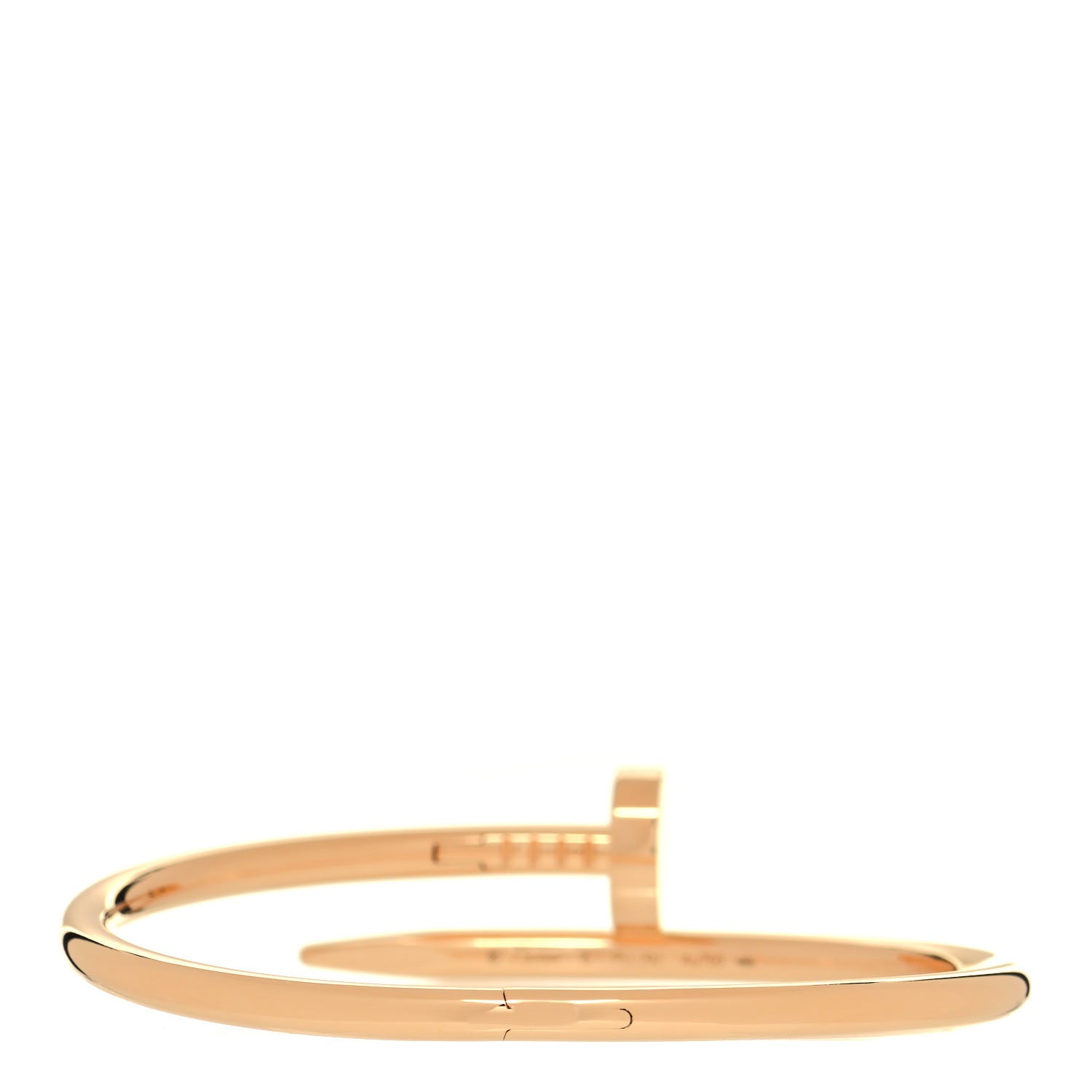Cartier 18K Yellow Gold Juste Un Clou Bracelet 16 3 of 5