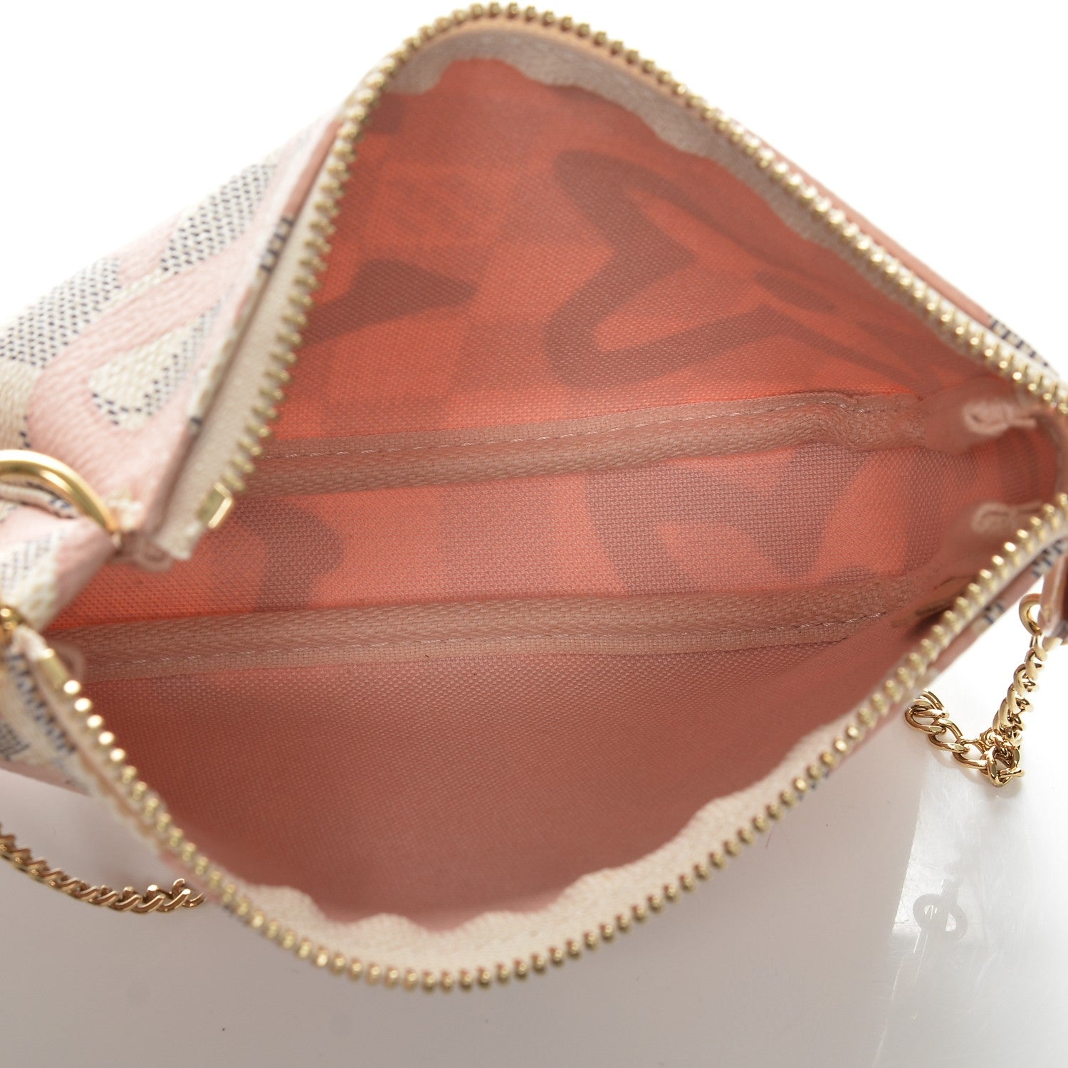Louis Vuitton Damier Azur Tahitienne Mini Pochette Accessories 5 of 7