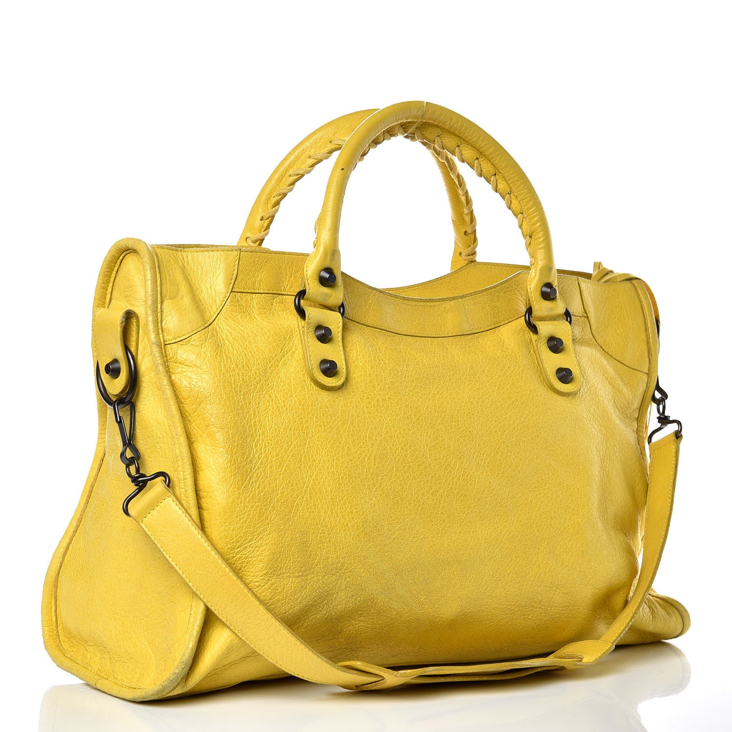 Balenciaga Agneau Classic Hardware City Mimosa Verveine 2 of 19