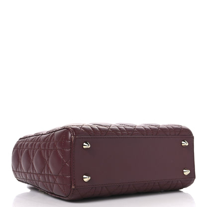 Christian Dior Lambskin Cannage Small My ABCDior Lady Dior Red Bricks 4 of 14