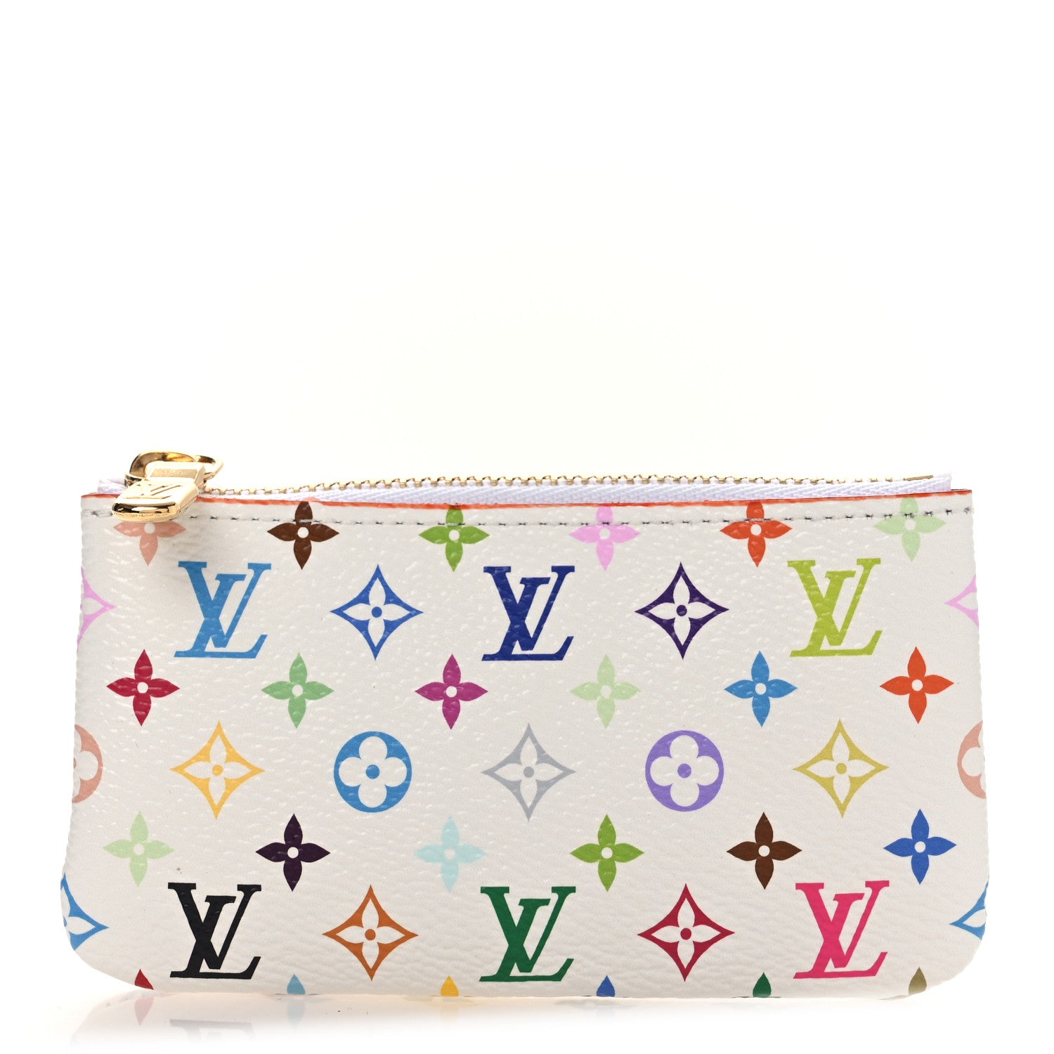 Louis Vuitton LV X TM Monogram Multicolor Key Pouch White 1 of 8