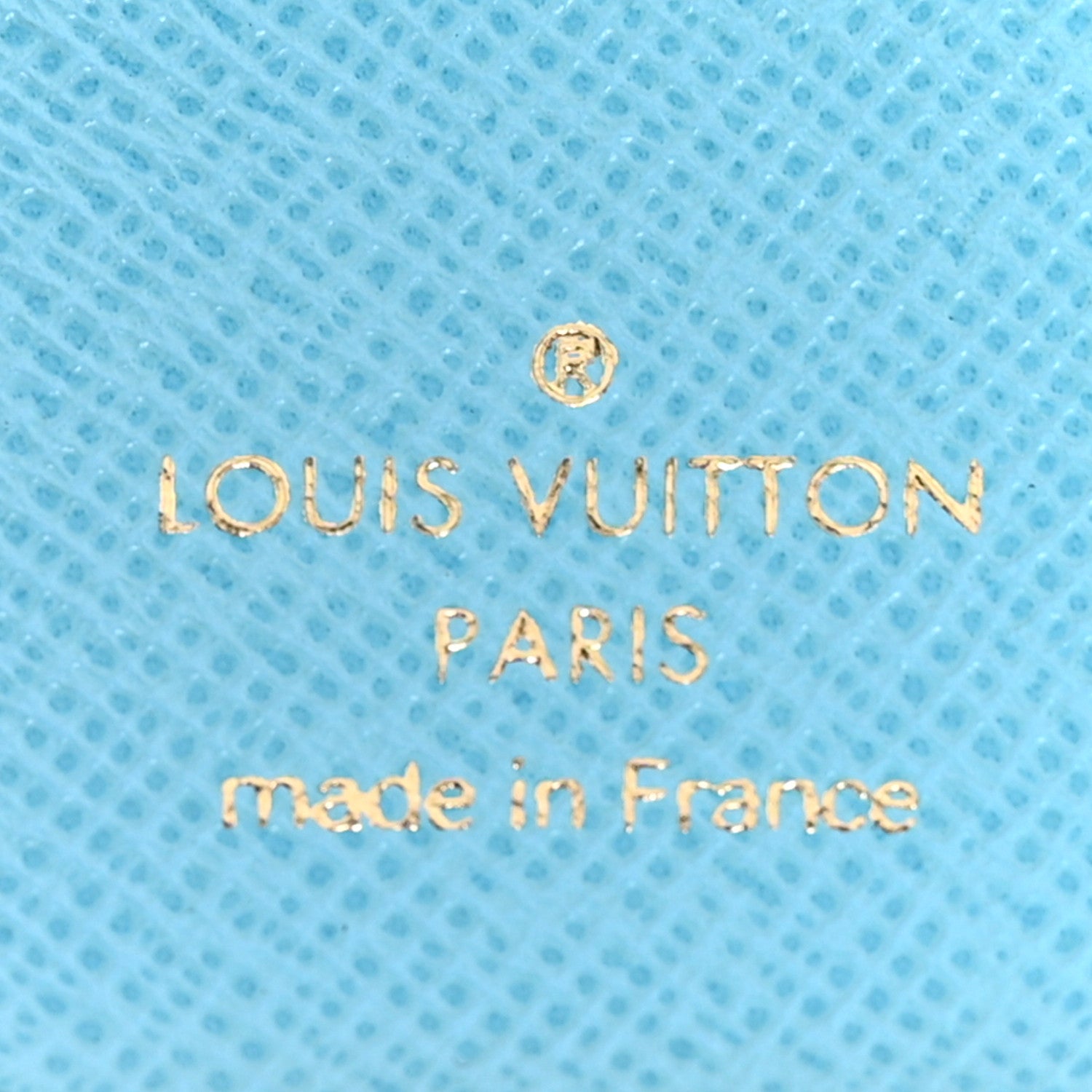 Louis Vuitton Monogram Groom Compact Zip Wallet Blue 6 of 12
