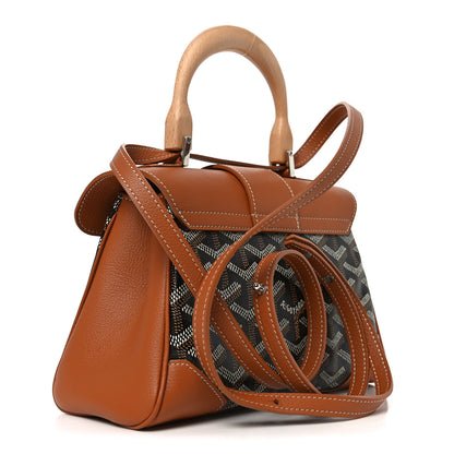 Goyard Goyardine Mini Saigon Black Gold 2 of 8