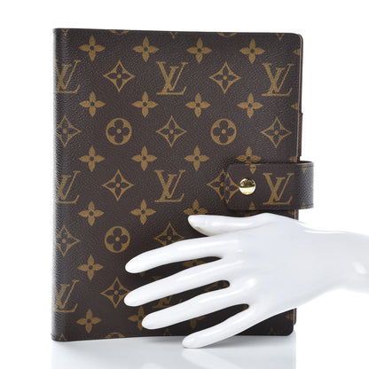 Louis Vuitton Monogram Large Ring Agenda Cover 2 of 9