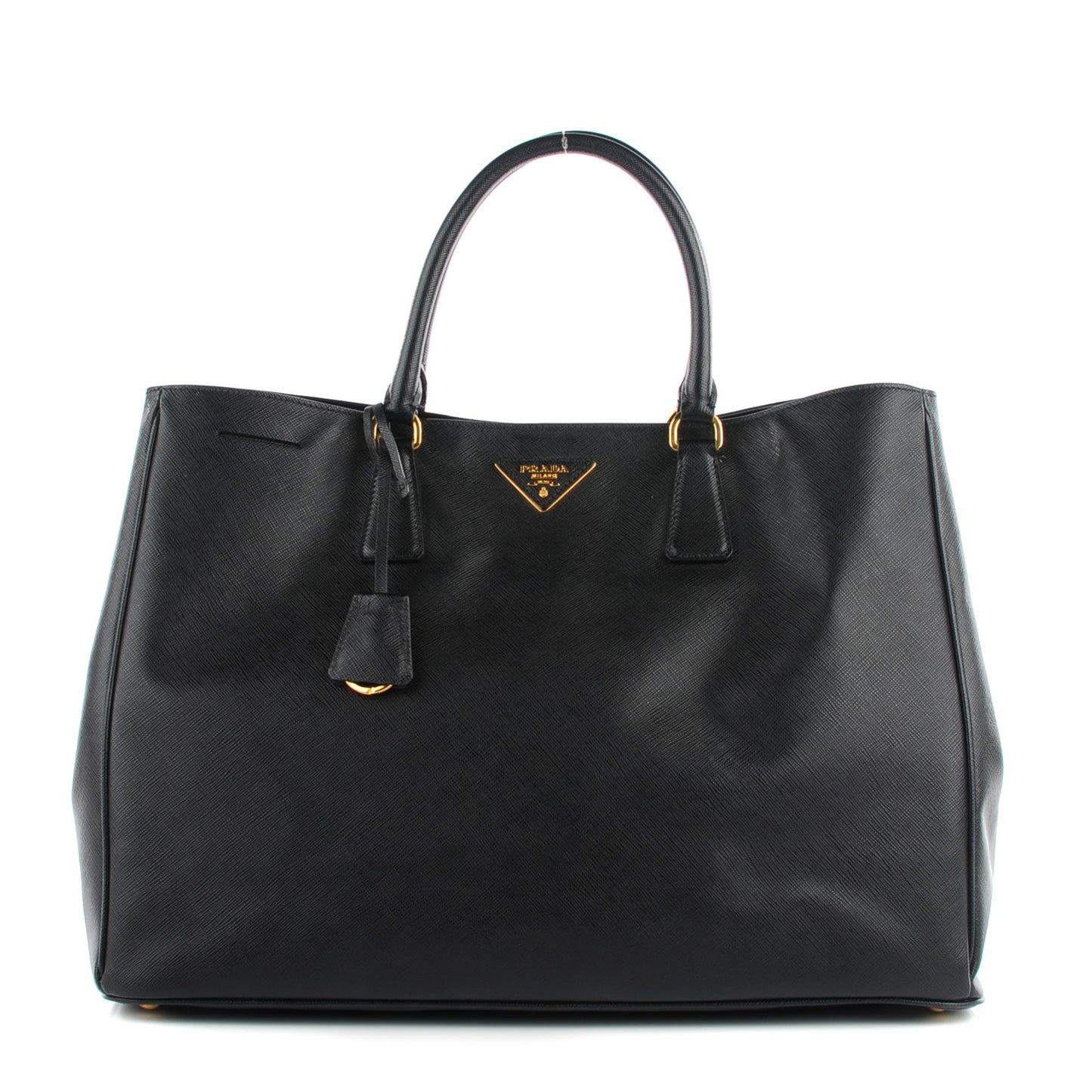 Saffiano Lux Large Tote Nero Black