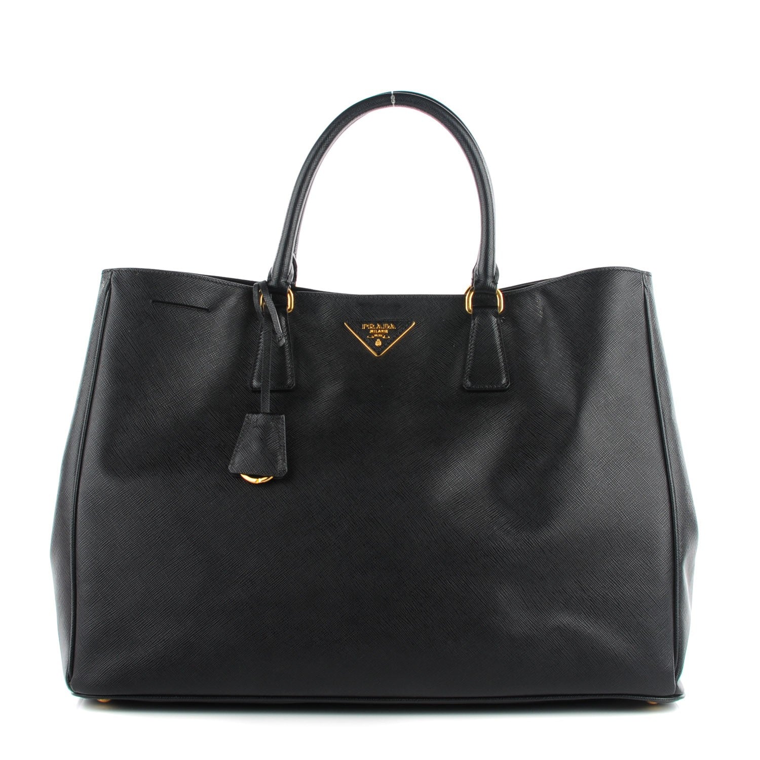 Prada Saffiano Lux Large Tote Nero Black 1 of 10