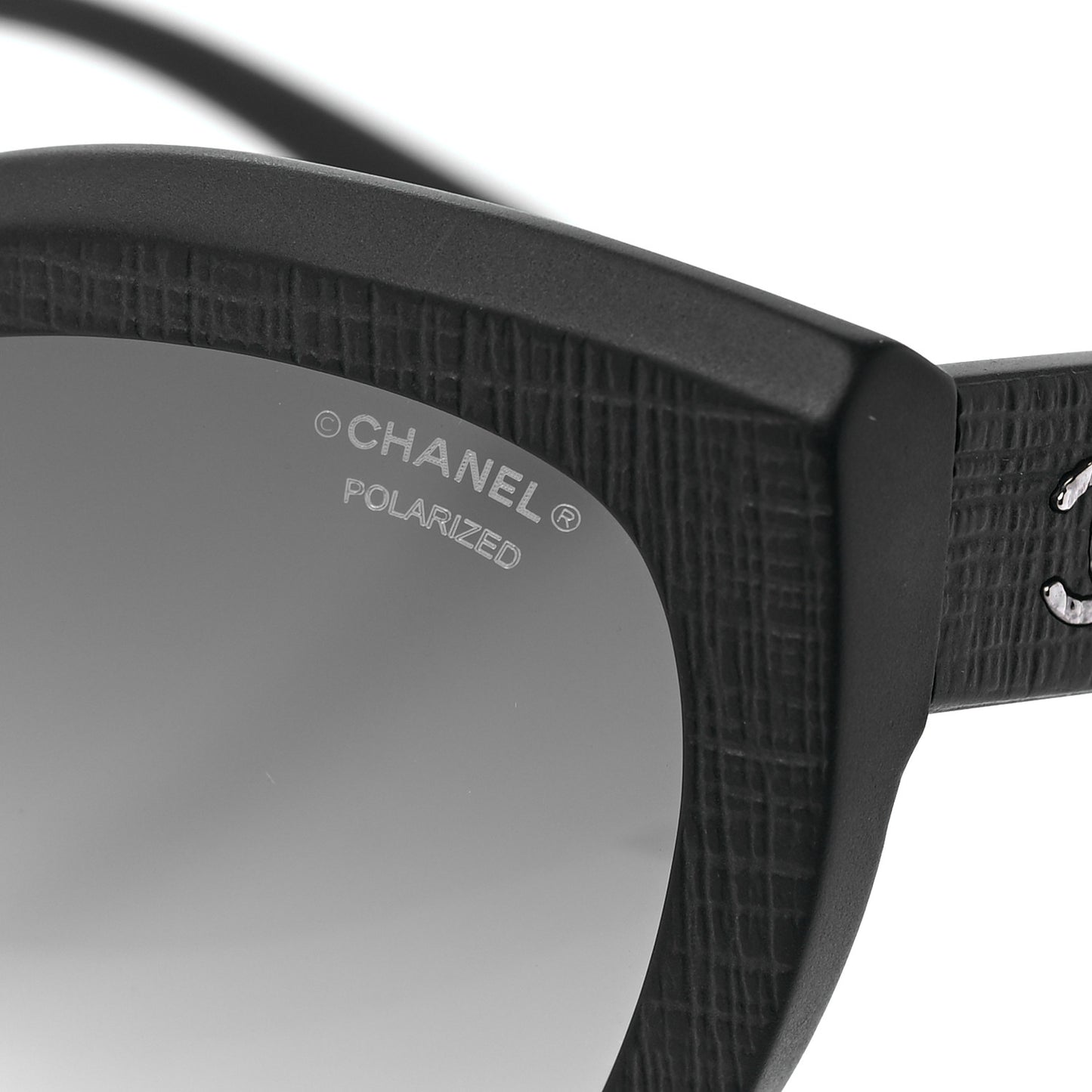 Acetate Polarized Butterfly Signature Sunglasses 5331 Black