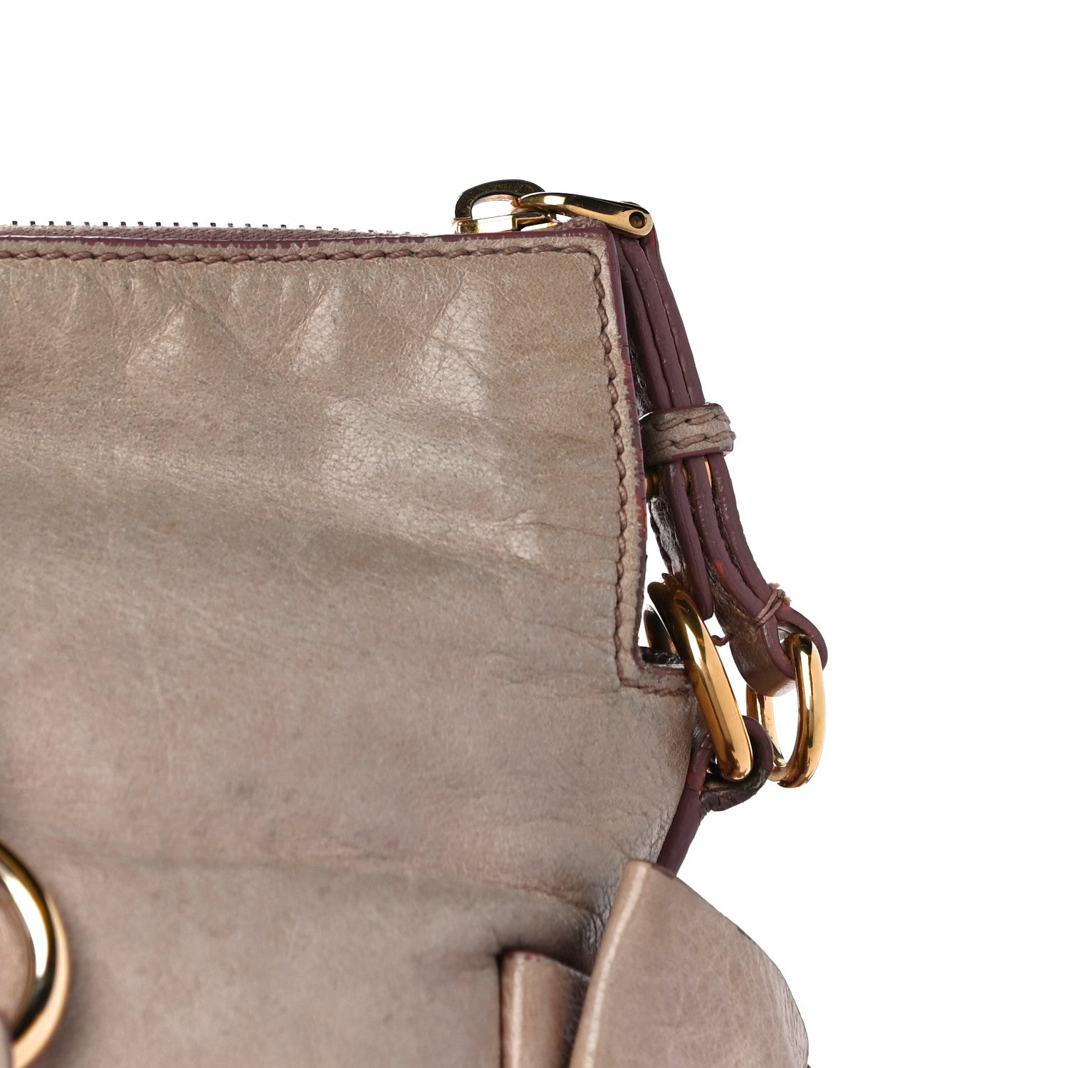 Miu Miu Vitello Lux Large Bow Bag Mughetto 14 of 33