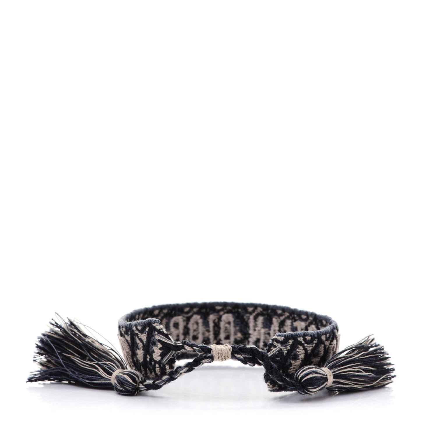 Woven Cotton J'Adior Friendship Bracelet Navy