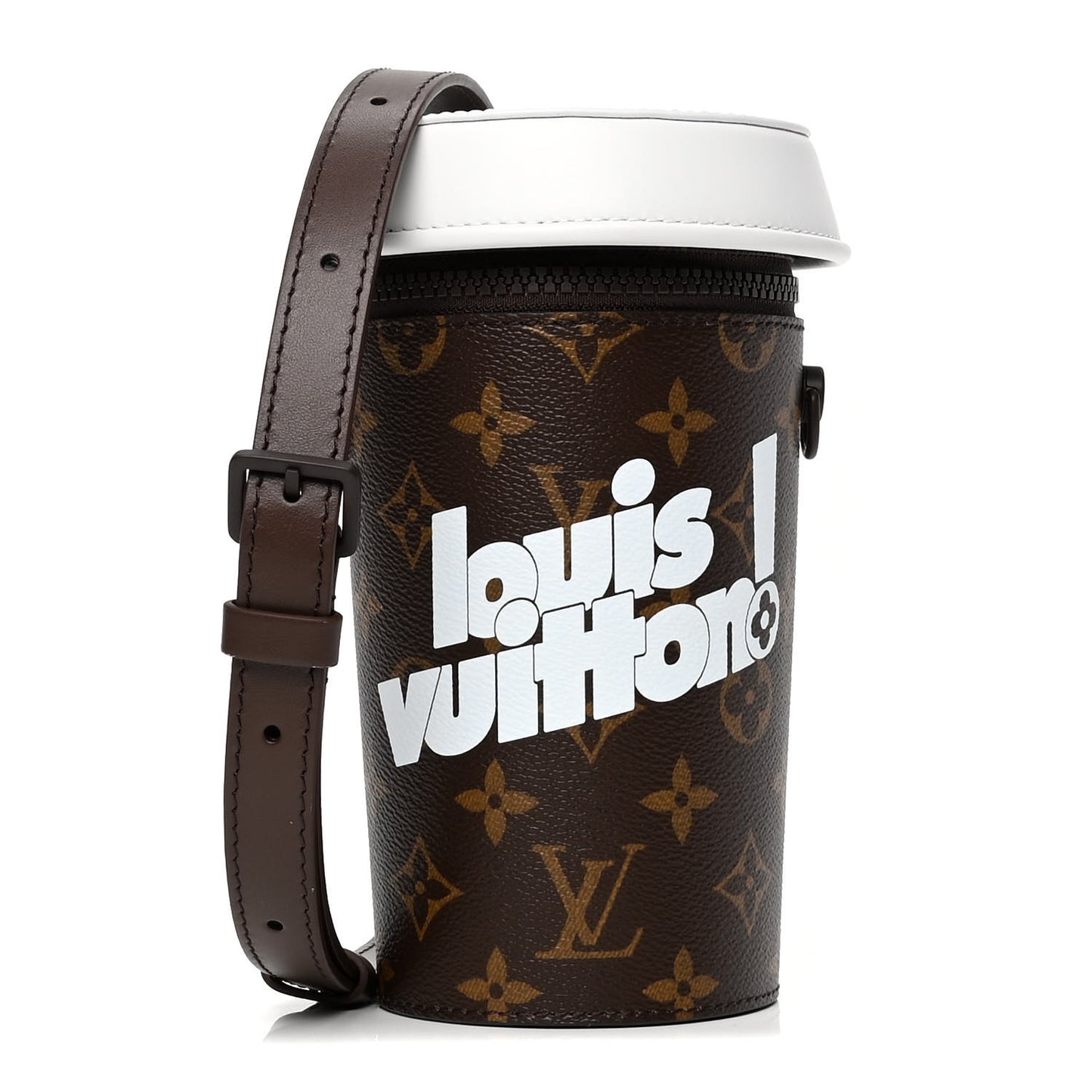 Monogram Calfskin Everyday LV Coffee Cup Pouch