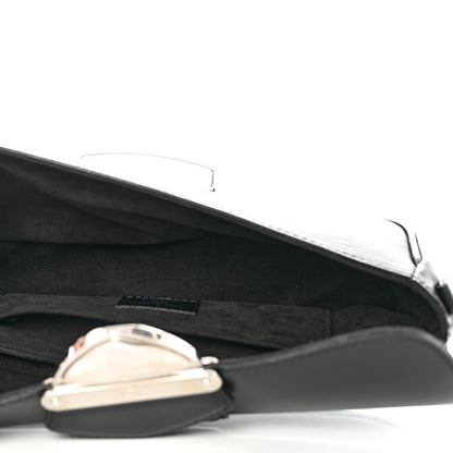 Louis Vuitton Epi Montaigne Clutch Black 5 of 8