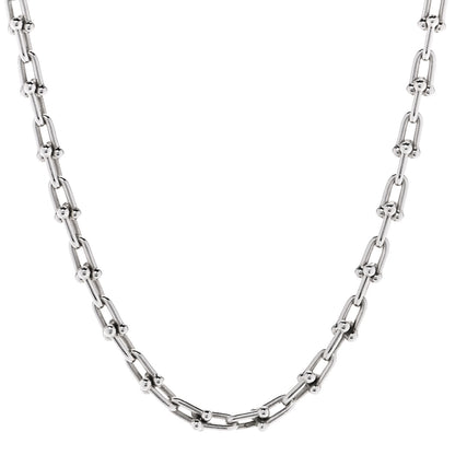 Tiffany Sterling Silver Medium HardWear Link Necklace 1 of 4