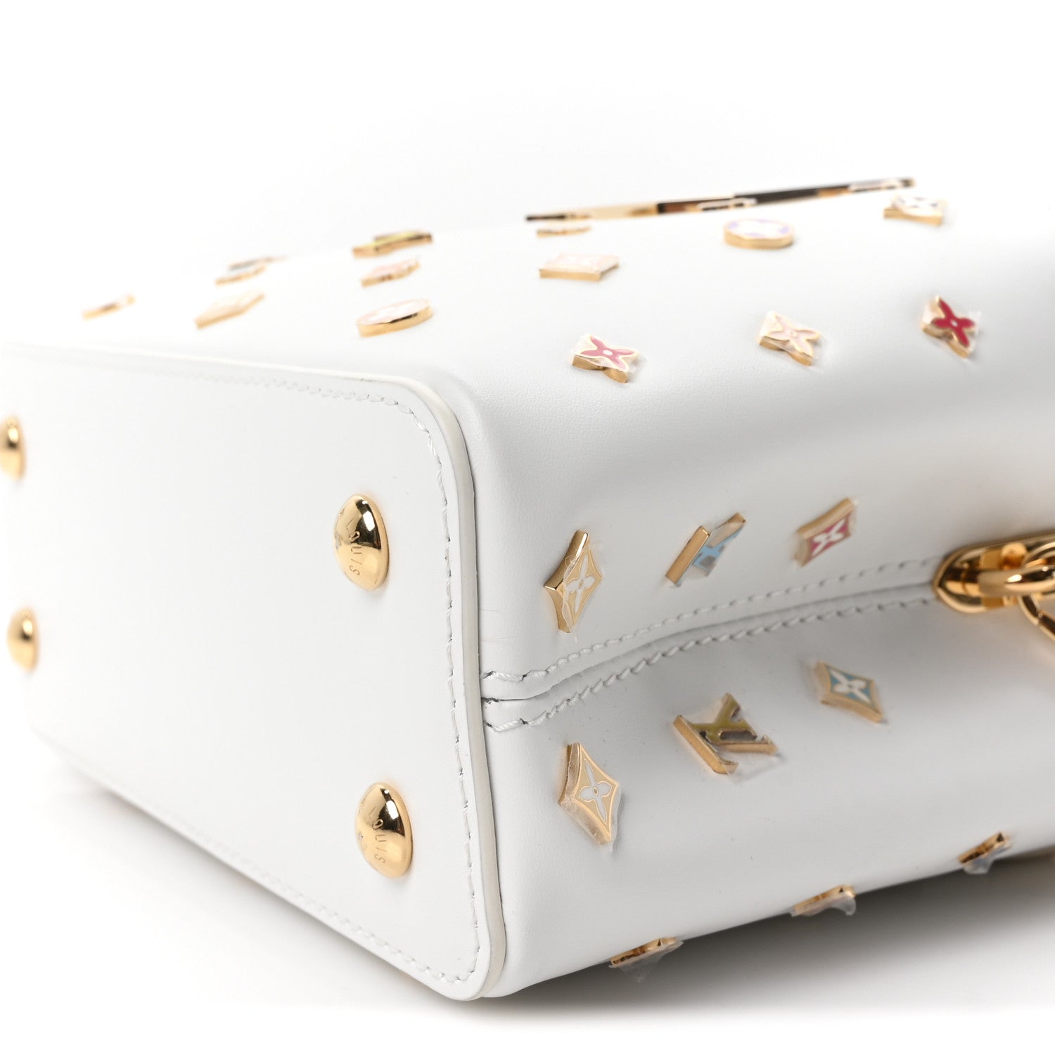 Louis Vuitton LV X TM Cowhide Mini Capucines Multicolor 9 of 9