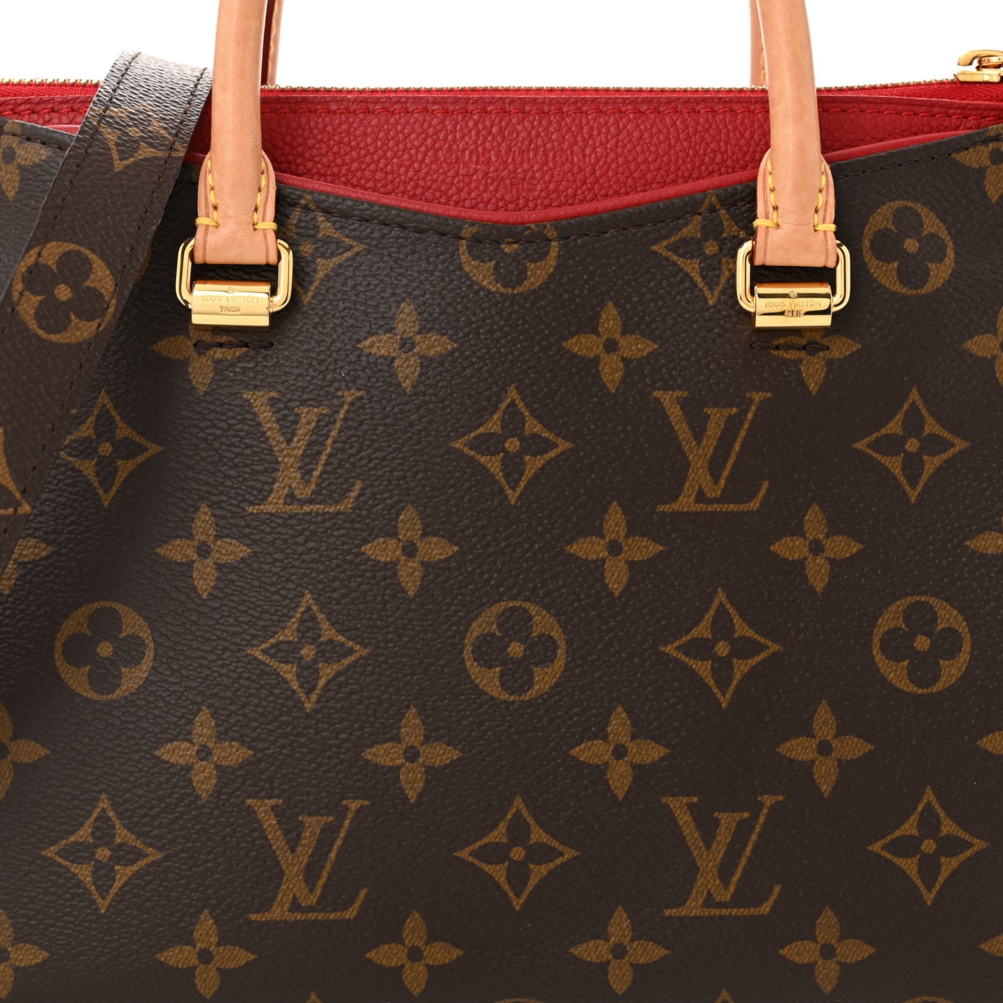 Monogram Pallas BB Cherry