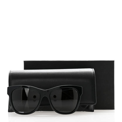 Chanel Acetate Square CC Sunglasses 5380-A Black 8 of 8