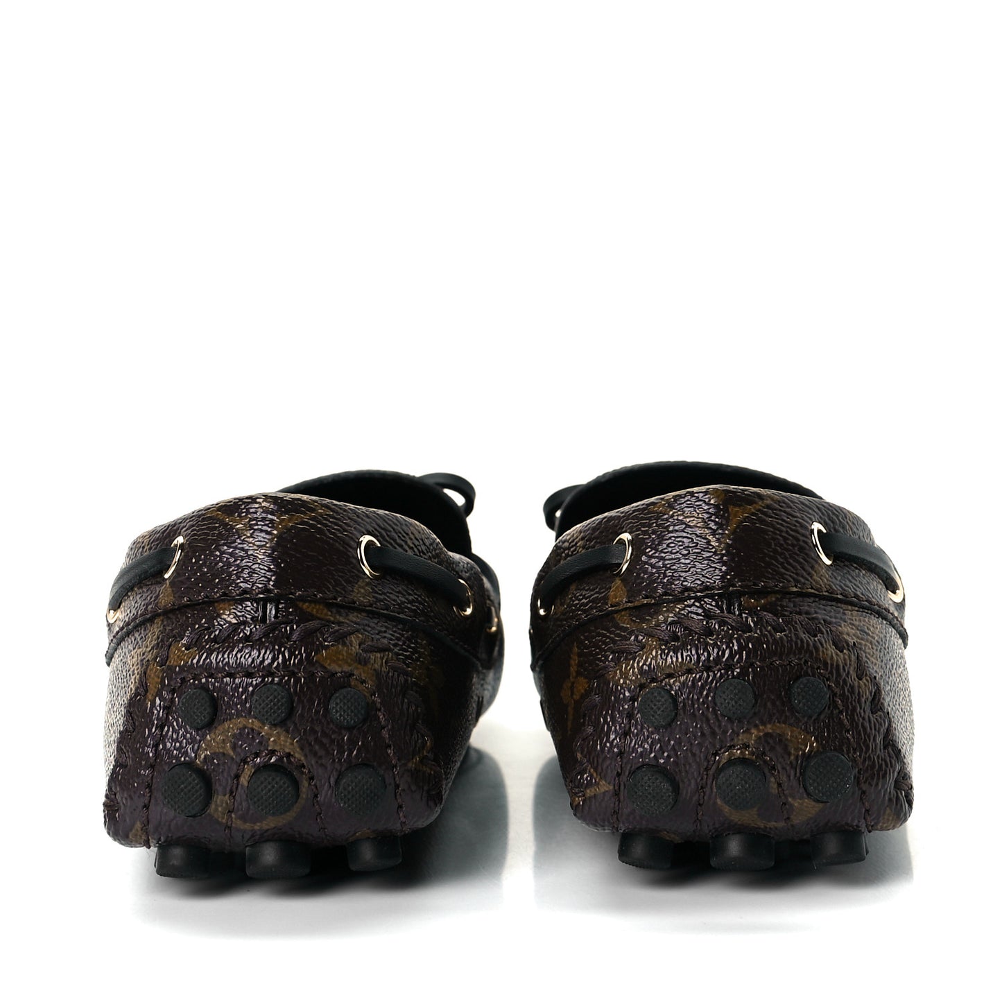 Patent Reverse Monogram Gloria Loafers 37.5