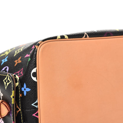 Louis Vuitton Monogram Multicolor Petit Noe Black 8 of 10