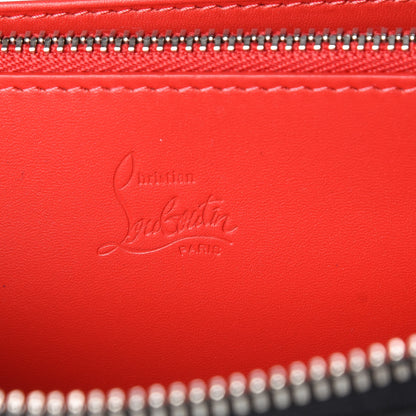 Christian Louboutin Calfskin Panettone Logo Zip Around Wallet Black 6 of 7