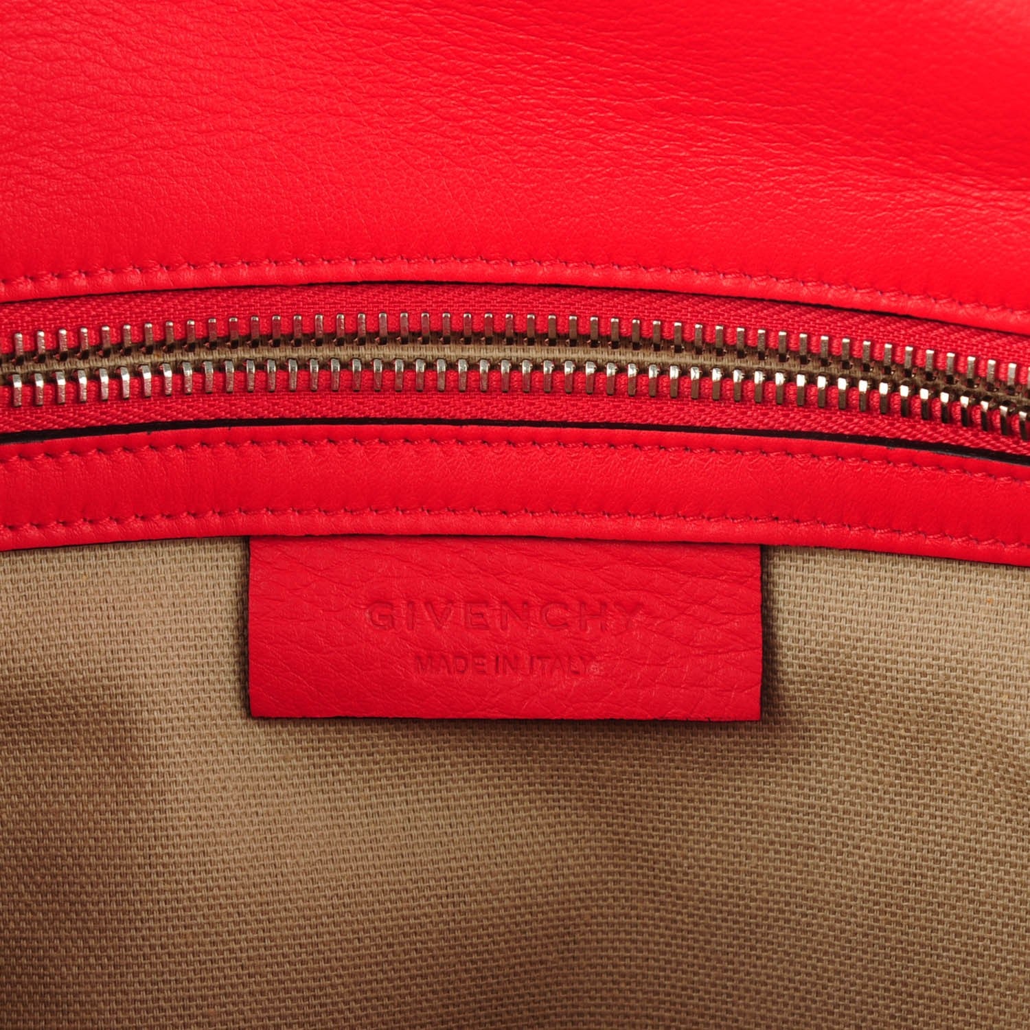 Givenchy Calfskin Small Pandora Pure Flap Bag Red 6 of 7