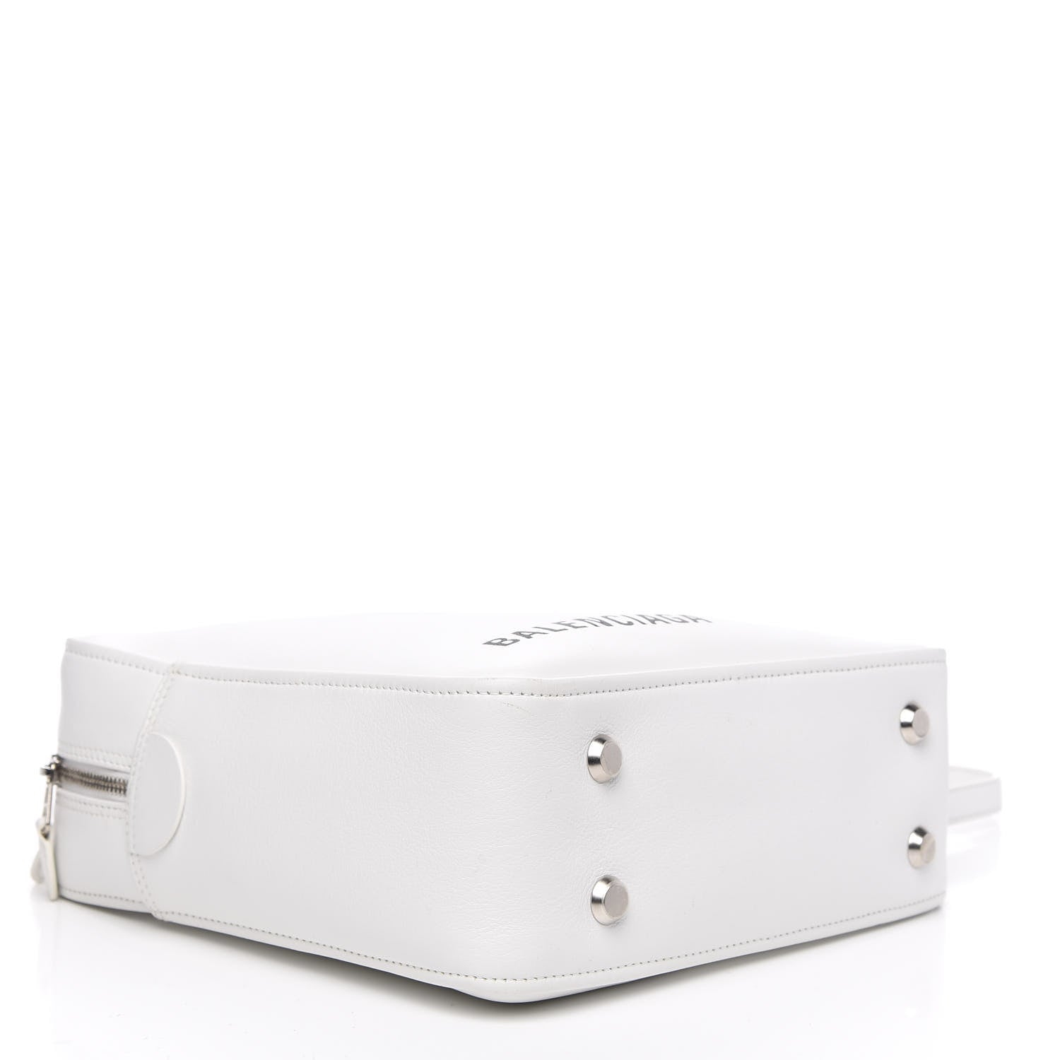 Balenciaga Calfskin S Triangle Duffle White 4 of 13
