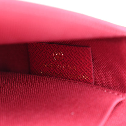 Louis Vuitton Monogram Pochette Felicie Chain Wallet Fuchsia 8 of 13