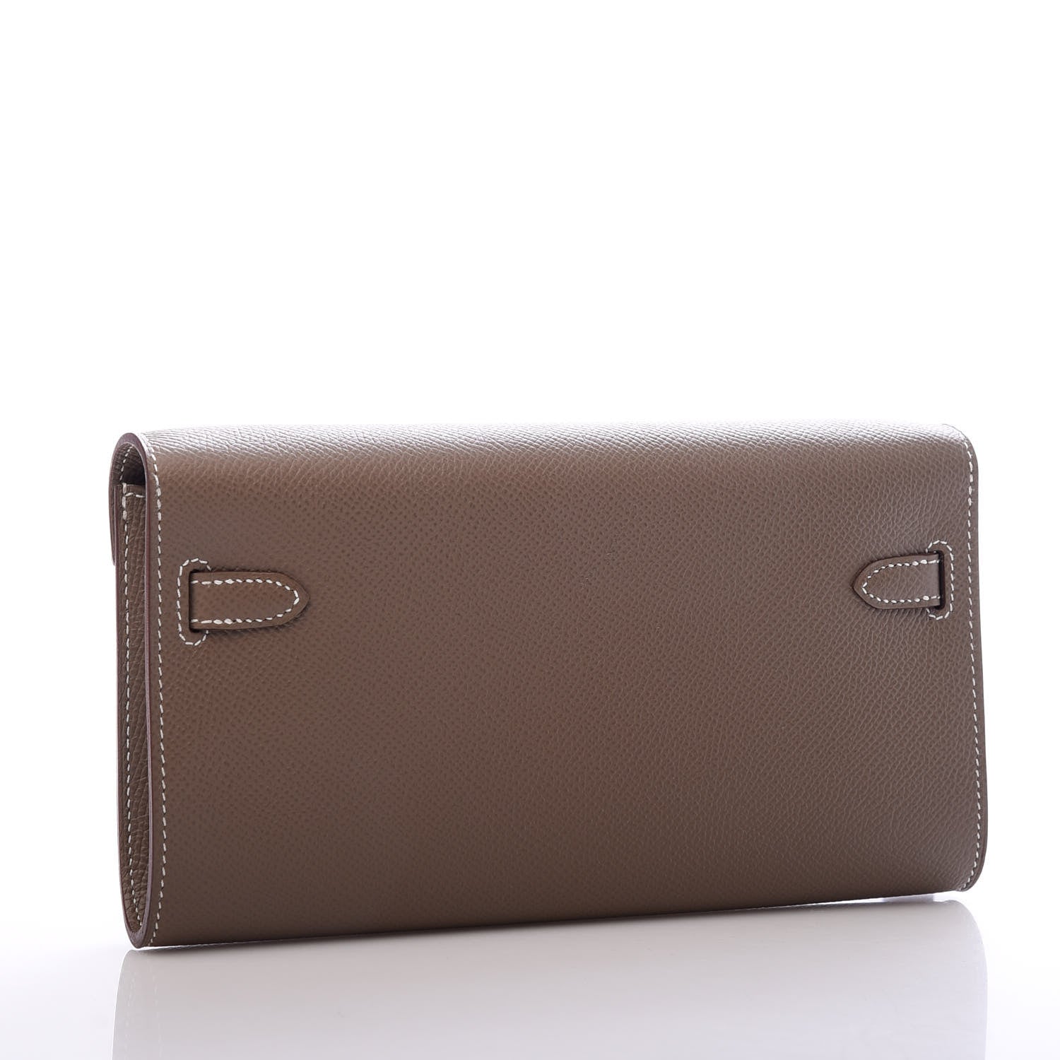 Hermes Epsom Kelly Wallet To Go Etoupe 3 of 7