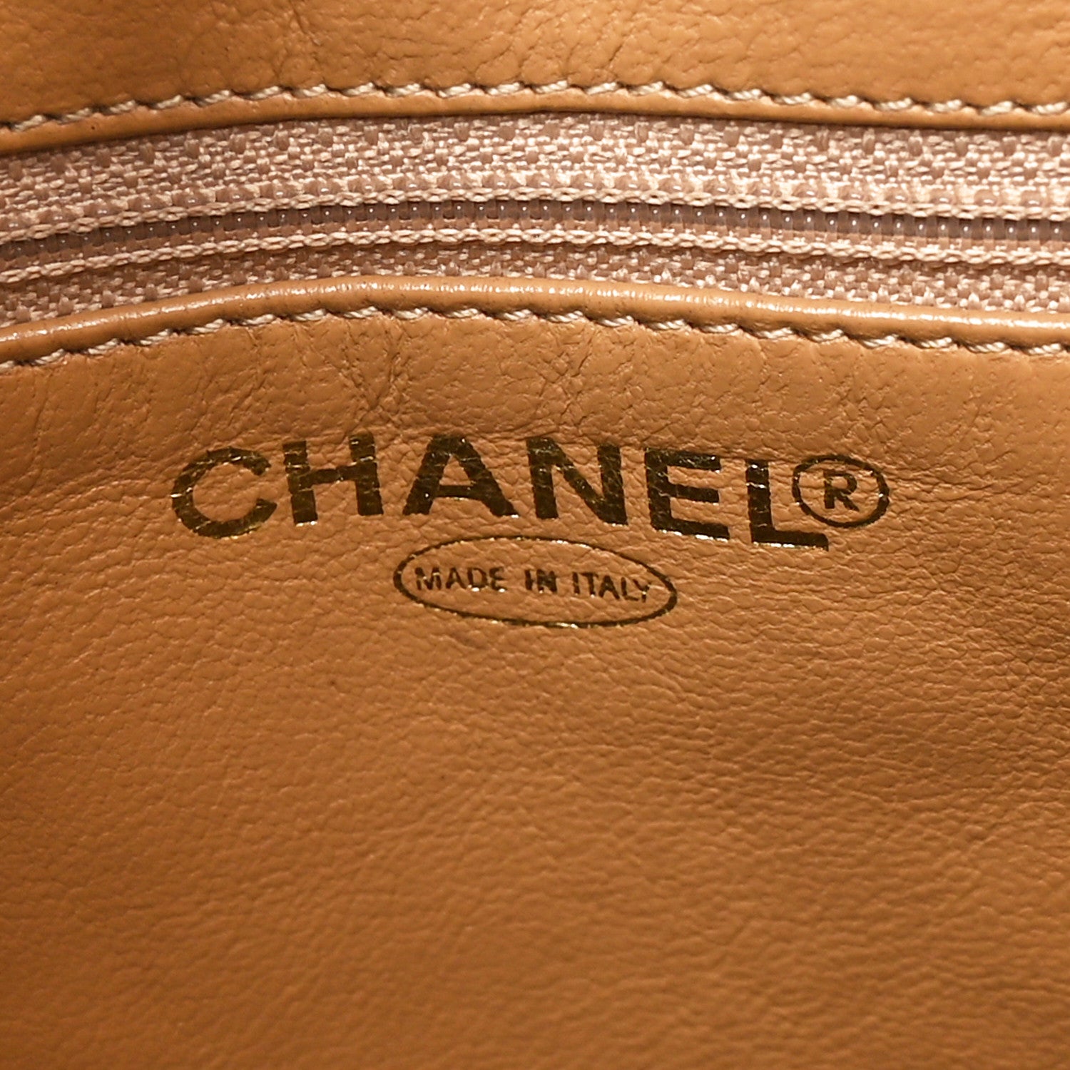 Chanel Caviar Quilted Medallion Tote Beige 6 of 12