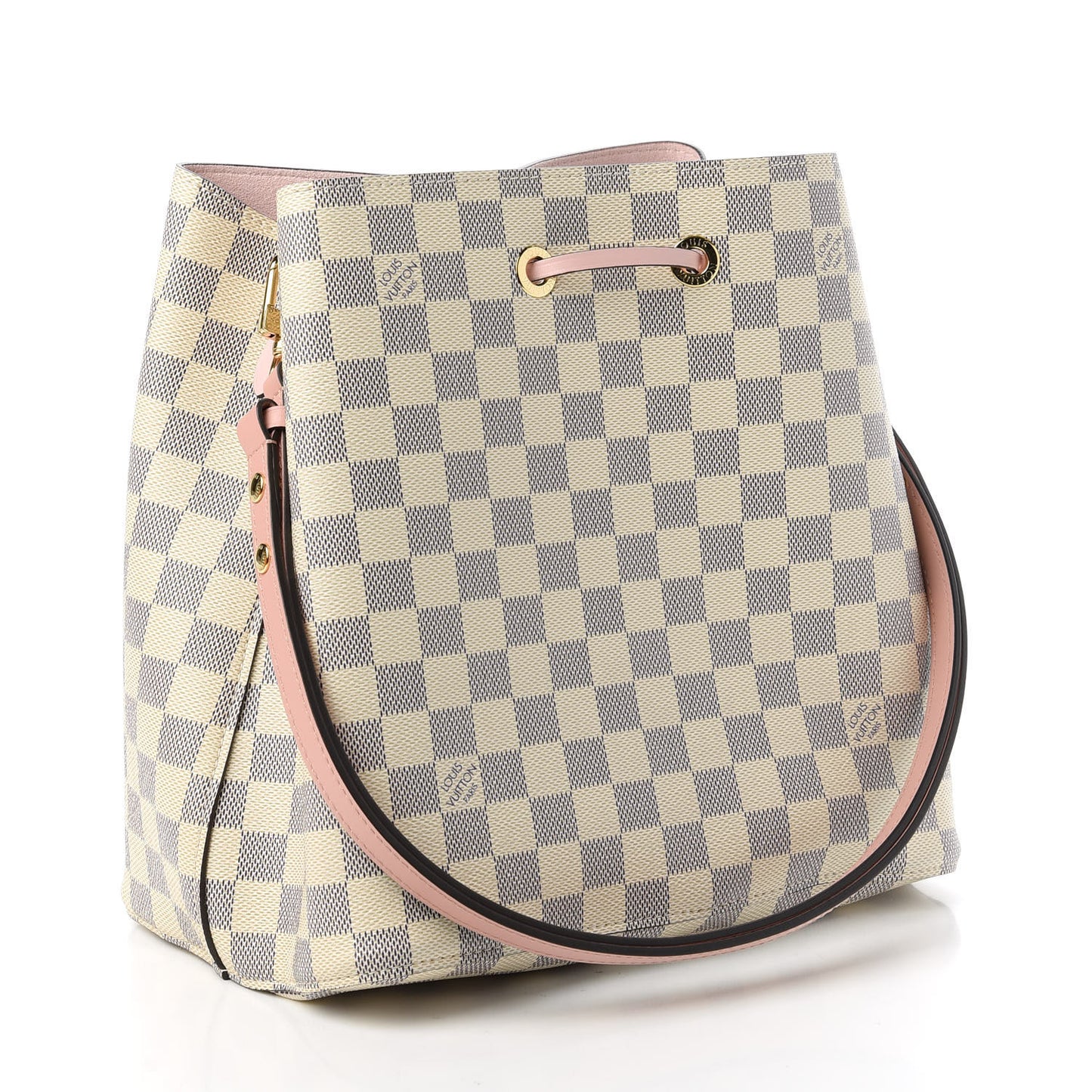 Damier Azur Neonoe MM Eau De Rose
