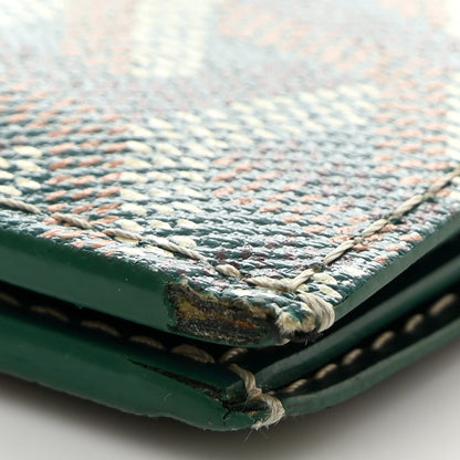 Goyard Goyardine Bi-Fold Victoire PM Wallet Green 8 of 10