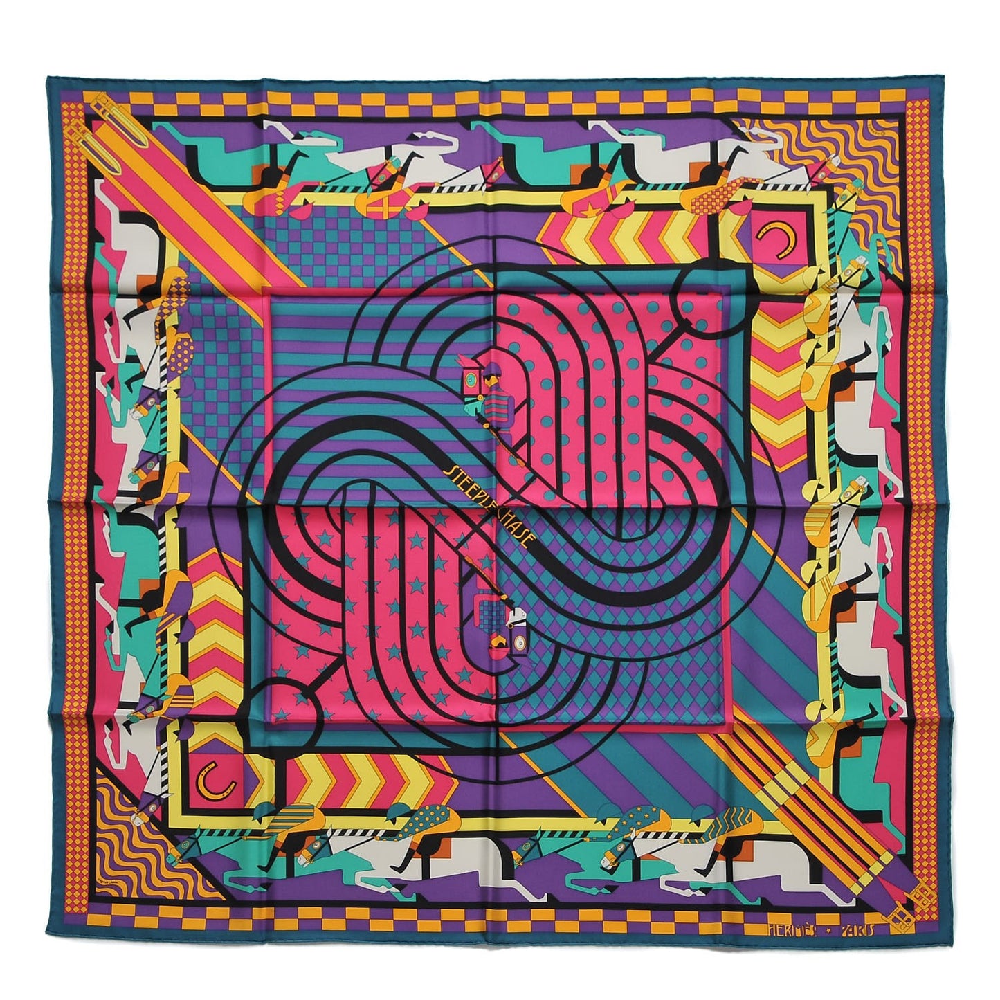 Silk Steeple Chase Scarf 90