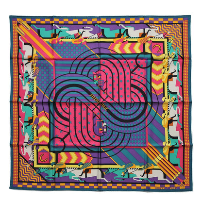 Hermes Silk Steeple Chase Scarf 90 1 of 7