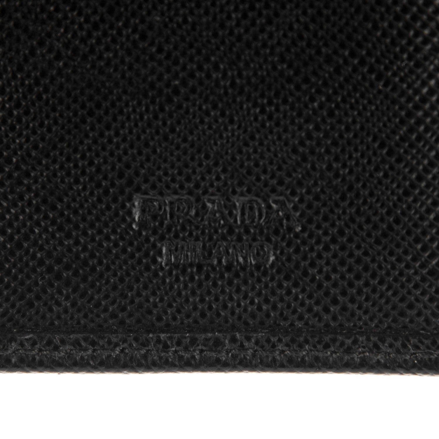 Prada Saffiano Metal 6 Key Holder Nero Black 6 of 7