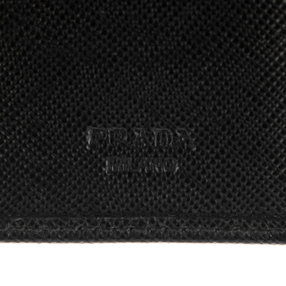 Prada Saffiano Metal 6 Key Holder Nero Black 6 of 7