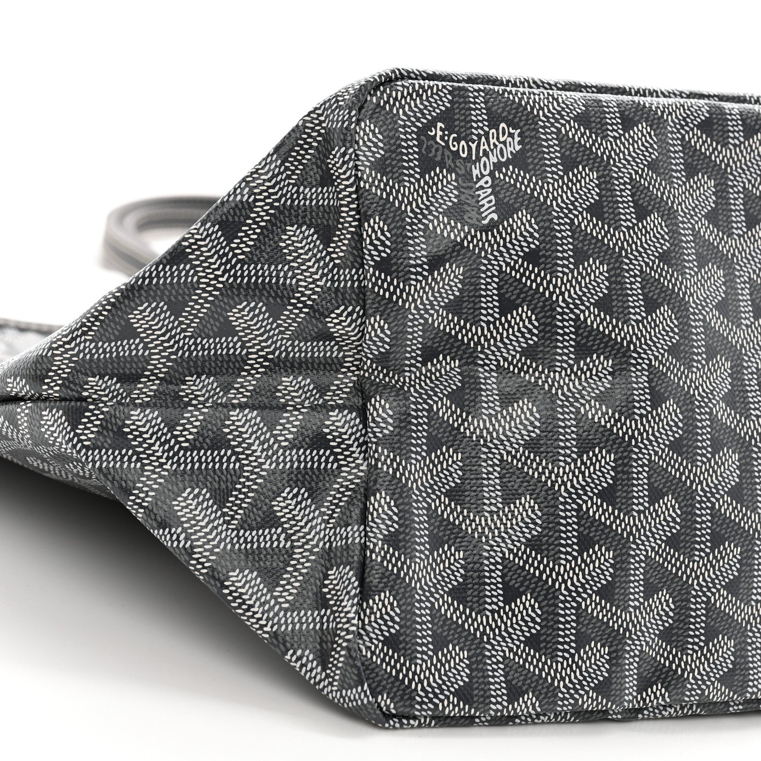 Goyard Goyardine Heart Saint Louis PM Grey 10 of 11