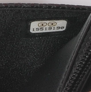 Chanel Caviar Wallet on Chain WOC Black 8 of 9
