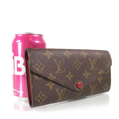 Louis Vuitton Monogram Josephine Wallet Red 2 of 7